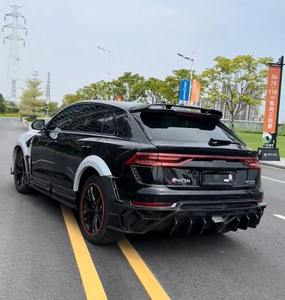 Kit de carrosserie en fibre de carbone sèche pour <span class=keywords><strong>Audi</strong></span> <span class=keywords><strong>Q8</strong></span> RSQ8 MSY Style Pare-chocs avant en carbone sec Pare-chocs arrière - Product Image 5