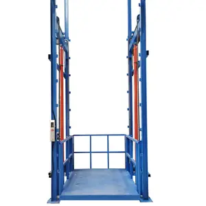 Elevator Vertical Freight Elevator Electric Goods Lifting Platform Small Hydraulic Warehouse Guide Rail Cargo Lift
