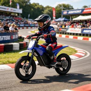 Mini motos tout-terrain 36V pour enfants : libérez les sensations fortes et les aventures ! Moteur sans balais offrant une accélération puissante et une conduite fluide. - Product Image 3