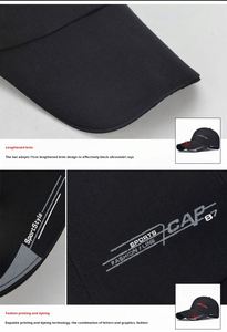 Gorra de visera para hombre de mediana edad, para deportes de verano y pesca, informal, con protección UV - Product Image 4