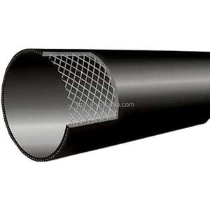 Tuyau composite HDPE durable DN90 DN110 DN160 avec armature en treillis métallique pour protection incendie, en plastique, fourni directement par l'usine - Product Image 2