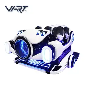 VART เครื่องจำลอง VR รถไฟเหาะจำลองการเคลื่อนไหว VR ยานอวกาศ6ที่นั่ง9D VR Cinema Simulator