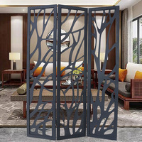 Panneau décoratif en PVC gravé sur mesure, art floral, séparateur de pièce intérieur