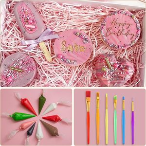 Molde de Silicona para Hornear Pasteles, Resistente al Calor, Ecológico, Libre de BPA, con Forma de Corazón, Apto para Horno, Color Personalizado, Empaquetado en Bolsa OPP - Product Image 5