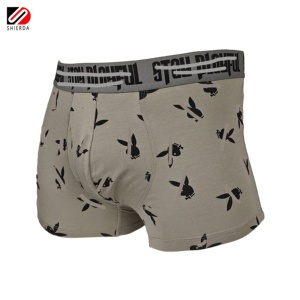 Venta al por mayor Ropa interior deportiva para hombres Boxers Ropa interior para hombres Ropa interior <span class=keywords><strong>sexy</strong></span> para hombres Fotos Púrpura Cantidad Algodón ligero Personalizar - Product Image 2