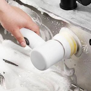Multi-functional handheld cordless <b>electric</b> cleaning brush, kitchen dish brush, bathroom sink tile <b>electric</b> cleaning tool - Product Image 1