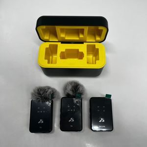 Microphone sans fil à double fonction SX12 avec récepteur 2.4G, réduction du bruit et matériau anti-vent en coton absorbant - Product Image 2