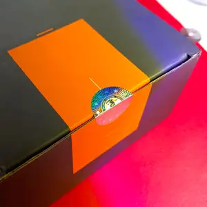 Adesivo personalizado de holograma 3d, adesivo para etiquetas de prata/ouro holograma a laser, vinil, corte, adesivo de folha holográfica
