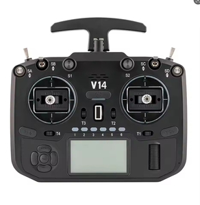 Émetteur radio HelloRadio V14 pour véhicules RC et drones avec double joystick et écran LCD, modèle en plastique unisexe pour les plus de 14 ans - Product Image 1