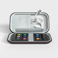 Estuche de Transporte EVA para Reproductor MP3 MP4, Bolsa de Almacenamiento EVA para Reproductor MP3 MP4