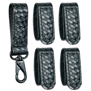 Cinturón de servicio con doble broches (Juego de 4) + <span class=keywords><strong>1</strong></span> portero con Clip de llave de Metal fuerte (<span class=keywords><strong>1</strong></span> paquete) - Product Image 2
