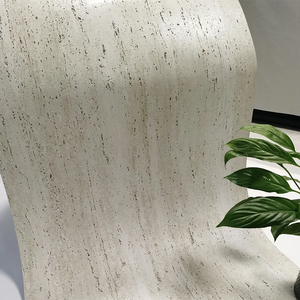 Panneau souple imperméable en pierre de travertin, colonne romaine, décoration murale extérieure, panneau souple en argile, brique MCM, feuille naturelle - Product Image 1
