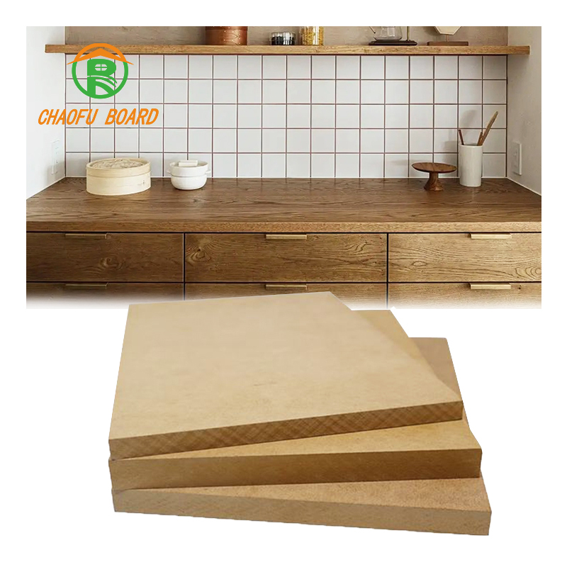 1220*2440mm White Melamine MDF Board 18mm Moisture-Proof Modern Design E1 Formaldehyde Emission Best Price for Foreign Market