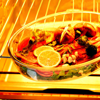 Ensemble d'ustensiles de cuisson en verre à haute teneur en borosilicate plateau à Pizza carré moule de cuisson résistant à la chaleur pour une utilisation au four accessoire de cuisine polyvalent gâteau