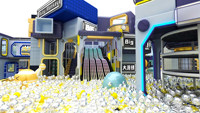 Aire de jeux intérieure sportive clé en main, design personnalisé sur le thème du jeu doux à installer