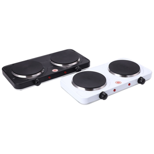 <span class=keywords><strong>Plaque</strong></span> électrique portable puissante <span class=keywords><strong>de</strong></span> 2000 W à double <span class=keywords><strong>plaque</strong></span> et température réglable pour usage domestique - Product Image 5