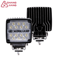 Lampes de travail électriques Changjiang CJTD Série 18W 1800 lm 38 LED pour chariots élévateurs et camions DC12V/DC24V, pièces de machines de construction