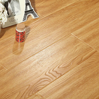 Lantai Laminasi Kayu HDF AC4 untuk Ruang Tamu Dalam Ruangan 12mm Sistem Klik-Lock