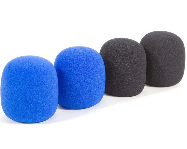 Microphone Sponge Thick Handheld Microphone Windscreen Foam Cover 4-pack
