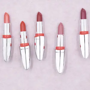 Lipstik Matte Pelembab 20 Warna, Lipstik Merah Kualitas Tinggi, Mudah Digunakan, Rias Tahan Lama