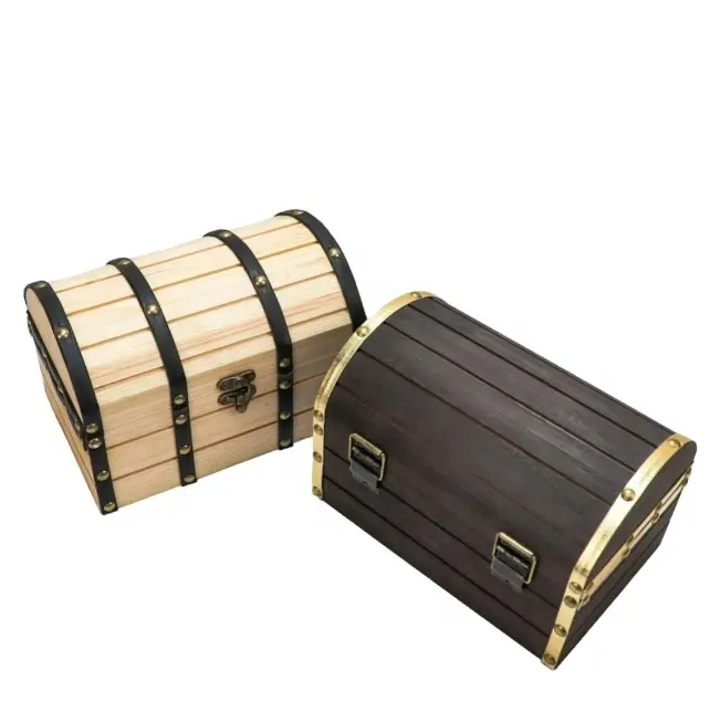Винтажный деревянный частный сундук с сокровищами, сводчатый верх, Индивидуальный размер, доступный традиционный ручной работы, оптовая цена