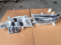Feux avant de voiture pour Toyota Highlander 2012-2014, phare LED, projecteur DRL, accessoires automobiles