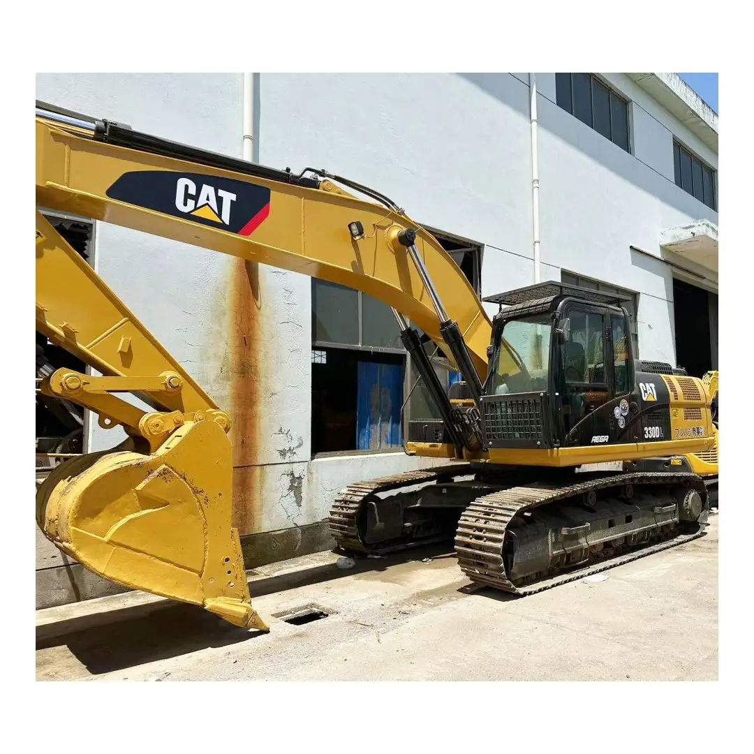 Caterpillar Bagger gebraucht cat 330C 330D 320GC 320E 20 Tonnen hydraulischer Raupenbagger für Engineering und Bauarbeiten
