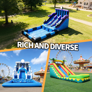 Customizable Outdoor Adult Commercial Giant Inflatable Water <strong>Slide</strong> Cheap Backyard Inflatable <strong>Slide</strong> with <strong>Swimming</strong> <strong>Pool</strong> - Product Image 5