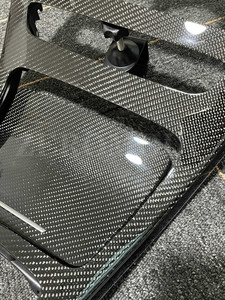 Panel de Consola Central de Fibra de Carbono 100% Real para Automóviles Clase C W205 W206 GLC X253 2015 2016 2017 2018 2019 2020 - Product Image 4