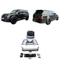 Kit carrosserie en fibre de carbone pour Land Rover Range Rover, style MSY, comprenant pare-chocs avant, jupes latérales, carrosserie large et capot moteur