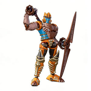 YOLOPARK <span class=keywords><strong>Transformers</strong></span> Serie AMK - <span class=keywords><strong>Beast</strong></span> War - Dinosaur Warriors, Kit de Modelo Preensamblado, Modelo de Aleación Fundida a Presión, 18 cm de Alto, DIY - Product Image 1