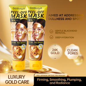 Mascarilla <span class=keywords><strong>Facial</strong></span> Peel-Off de Oro 24K al por Mayor, 100g, para Disimular Poros y Eliminar Puntos Negros - Product Image 6