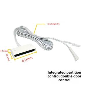 Integrated Double Door <strong>Control</strong> Wardrobe <strong>Light</strong> Surface Mounted Detachable Touch <strong>Sensor</strong> <strong>Switch</strong> Inductive Product Category - Product Image 2