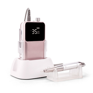 Machine à ongles professionnelle Pro Series 45000 tr/min avec écran HD, station de charge, précision de qualité salon, moteur sans balais - Product Image 4