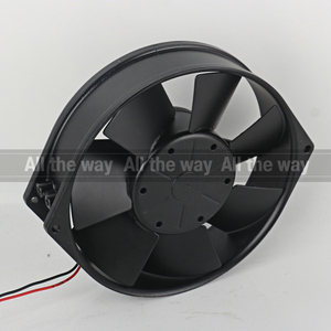 Gốc Đức 5V 12V 24V DC 48V 250mA 12W <span class=keywords><strong>AC</strong></span> EC 15038 150x150x38mm 15cm trục dòng chảy chuyển đổi khung nhôm 7118n Quạt làm mát - Product Image 3