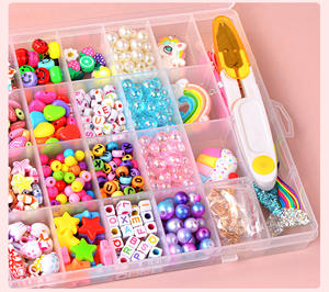 2025 Hot-selling Jewelry Accessories Color <b>Beads</b> Material Handmade <b>Beads</b> Di Accessories Beaded Bracelets Full <b>Set</b> - Product Image 5