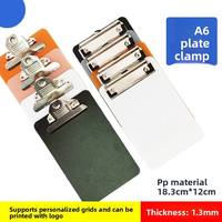 Portapapeles A6 con Clip, Mini Equipo Eléctrico, Carpeta de Trabajo para Recibos, Menú de Restaurante, Especial para IVA