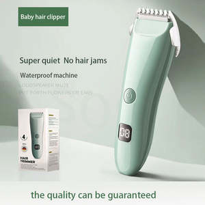 All'ingrosso strumento di sicurezza per la cura del neonato Wireless portatile elettrico tagliacapelli per bambini - Product Image 3