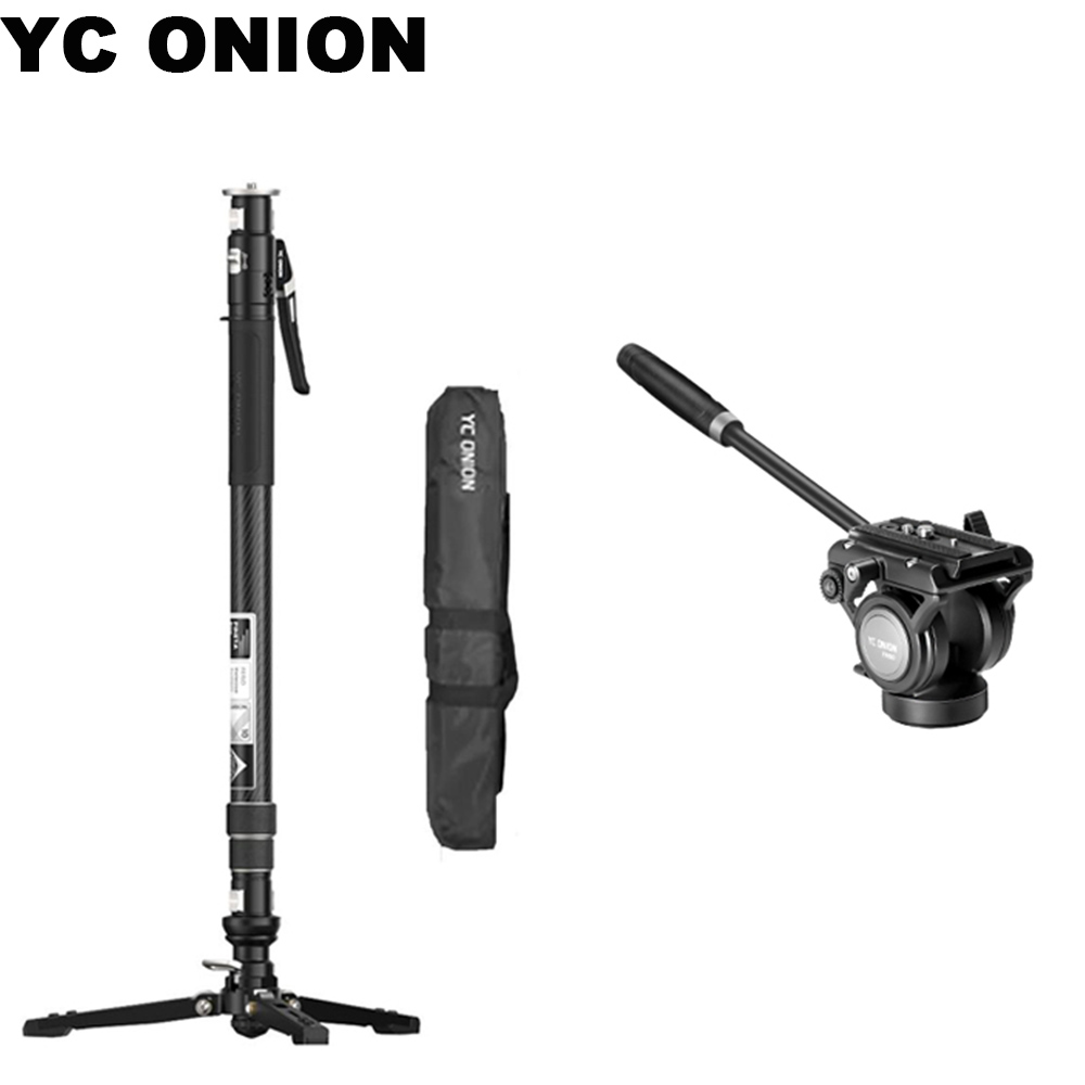 YC ONION PINETA Monopod Pro Pedal Base FH60 Fluido Cabeça