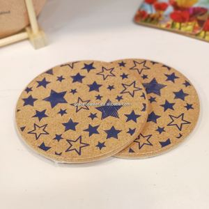 गर्म बेच एनिमा आकार काग घडोंची काग चटाई काग placemat पॉट पैड - Product Image 5