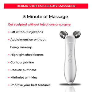 Masseur facial à double rouleau à micro-courant pour le lifting du visage, outil de sculpture et de raffermissement du visage pour affiner et remodeler, directement du fabricant - Product Image 5