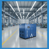 Meilleure Vente 2026 Compresseur d'air à vis sans huile refroidi par air 15-55KW pour usage industriel en usine