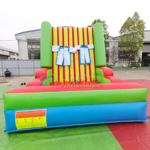 Commercial grade kids outdoor juegos hinchables <b>inflatable</b> castle stick wall games for outdoor party - Product Image 3