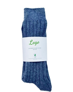 Chất Lượng Cao Rắn Gân Biểu Tượng Tùy Chỉnh Màu Sắc Của Phụ Nữ Dệt Kim Cashmere Pha Trộn Vớ - Product Image 6