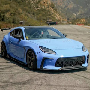 Kit de Carrocería de Fibra de Carbono Real para Toyota GR86 BRZ <span class=keywords><strong>2022</strong></span> Nuevo Tipo AD Lip Delantero Difusor de Parachoques Trasero Faldones Laterales Modelo GT86 - Product Image 5