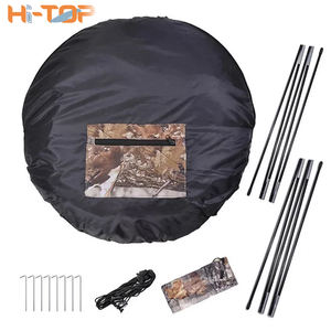 Hitop-خيمة صيد مموهة, المحمولة ، مضادة للماء ، 3 أعمدة ، ضد الماء - Product Image 4