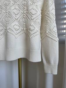 <span class=keywords><strong>Pull</strong></span> en cachemire et laine tricoté ample à <span class=keywords><strong>col</strong></span> rond et manches longues, couleur unie, style coréen, nouvelle collection automne-hiver LP25 pour femmes - Product Image 4