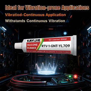 Sellador de Silicona Premium KAYIJIE RTV-1-GNT-YL709, Adhesivo Impermeable de Curado Rápido para Acuarios, Vidrio y Duchas, Protección Contra Moho/Roturas - Product Image 2