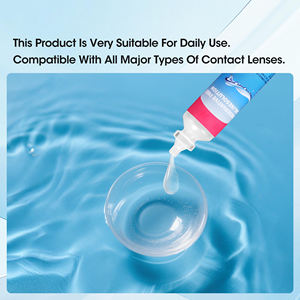 ขวดสารละลายน้ำเกลือสำหรับทำความสะอาดคอนแทคเลนส์แบบไม่ใช้สารกันบูดใช้ครั้งเดียวฉลากส่วนตัว - Product Image 6