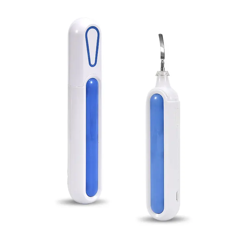 Instrumento de belleza Limpiador de piel Pala ultrasónica facial Peeling Mini depurador y masajeador Dispositivo de doble propósito